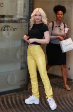 ALICE CHATER Arrives at Cbeebies TV Show in London 08/23/2019