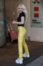 ALICE CHATER Arrives at Cbeebies TV Show in London 08/23/2019