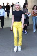 ALICE CHATER Arrives at Cbeebies TV Show in London 08/23/2019