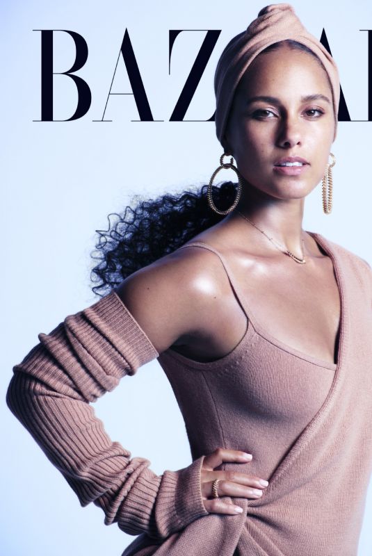 ALICIA KEYS in Harper