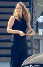 ALICIA SILVERSTONE Feeding Parking Meter in Beverly Hills 08/08/2019