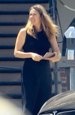 ALICIA SILVERSTONE Feeding Parking Meter in Beverly Hills 08/08/2019