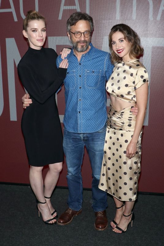 ALISON BRIE and BETTY GILPIN at Sag-aftra Foundation Conversations: Glow in New York 08/13/2019
