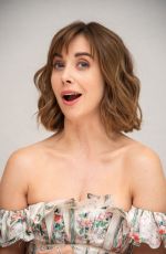 ALSON BRIE at Glow Press Conference in Beverlty Hills 08/06/2019