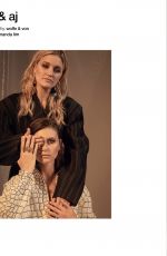 AMANDA AJ and ALYSON ALY MICHALKA for Schon Magazine, May 2019
