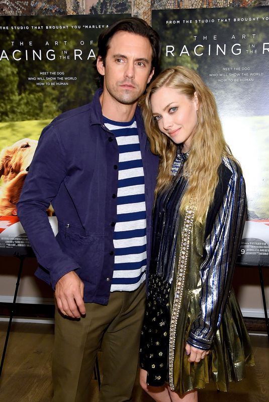 AMANDA SEYFRIED and Milo Ventimiglia at The Art of Racing in the Rain Premiere in New York 08/05/2019