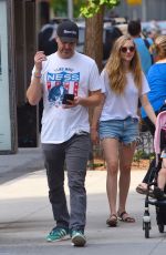 AMANDA SEYFRIED and Thomas Sadoski Out in New York 08/06/2019