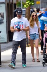 AMANDA SEYFRIED and Thomas Sadoski Out in New York 08/06/2019