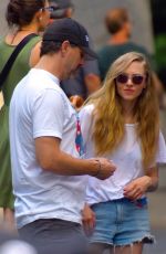 AMANDA SEYFRIED and Thomas Sadoski Out in New York 08/06/2019