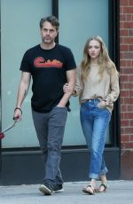 AMANDA SEYFRIED and Thomas Sadoski Out with Finn in New York 08/06/2019