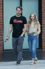 AMANDA SEYFRIED and Thomas Sadoski Out with Finn in New York 08/06/2019