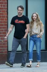 AMANDA SEYFRIED and Thomas Sadoski Out with Finn in New York 08/06/2019