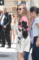 AMANDA SEYFRIED Arrives at AOL Build in New York 08/05/2019