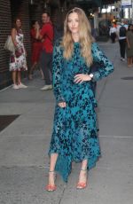 AMANDA SEYFRIED Arrives at Late Show with Stephen Colbert in New York 08/06/2019