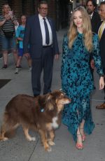 AMANDA SEYFRIED Arrives at Late Show with Stephen Colbert in New York 08/06/2019