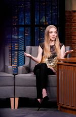 AMANDA SEYFRIED at Late Night with Seth Meyers in New York 08/07/2019