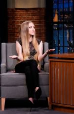 AMANDA SEYFRIED at Late Night with Seth Meyers in New York 08/07/2019