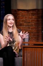 AMANDA SEYFRIED at Late Night with Seth Meyers in New York 08/07/2019