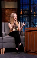 AMANDA SEYFRIED at Late Night with Seth Meyers in New York 08/07/2019