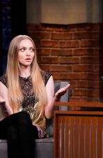 AMANDA SEYFRIED at Late Night with Seth Meyers in New York 08/07/2019
