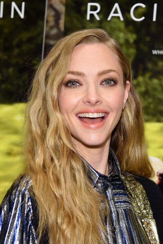 AMANDA SEYFRIED at The Art of Racing in the Rain Premiere in New York 08/05/2019