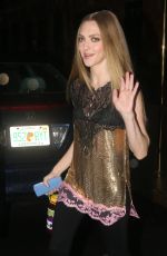 AMANDA SEYFRIED Night Out in New York 08/07/2019
