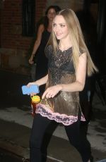 AMANDA SEYFRIED Night Out in New York 08/07/2019