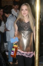 AMANDA SEYFRIED Night Out in New York 08/07/2019