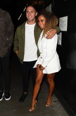 AMBER GILL Night Out in London 08/06/2019