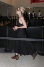 AMBER HEARD at LAX Airport in Los Angeles 08/15/2019