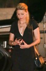 AMBER HEARD Night Out in Los Angeles 08/30/2019