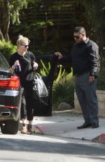 AMBER HEARD Out with Her Dog in Los Angeles 08/07/2019