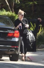 AMBER HEARD Out with Her Dog in Los Angeles 08/07/2019