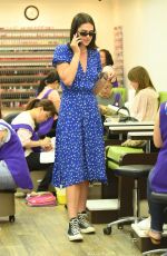 AMELIA HAMLIN at Nail Design in Beverly Hills 08/09/2019