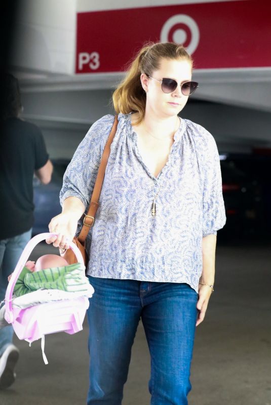AMY ADAMS Out Shopping in Los Angeles 08/18/2019