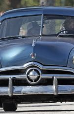 ANA DE ARMAS on the Set of Blonde in Los Angeles 08/23/2019