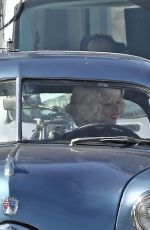 ANA DE ARMAS on the Set of Blonde in Los Angeles 08/23/2019