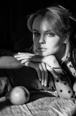 ANASTASIYA SCHEGLOVA on the Set of a Photoshoot, May 2019
