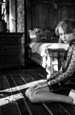 ANASTASIYA SCHEGLOVA on the Set of a Photoshoot, May 2019