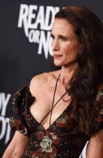 ANDIE MACDOWELL at Ready or Not Screening in Culver City 08/19/2019