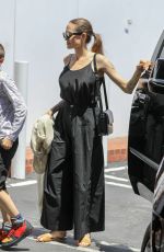 ANGELINA JOLIE Arrives at Fred Segal in West Hollywood 08/02/2019
