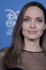 ANGELINA JOLIE at D23 Expo in anaheim 08/24/2019