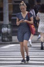 ANNASOPHIA ROBB Out and About in New York 08/15/2019