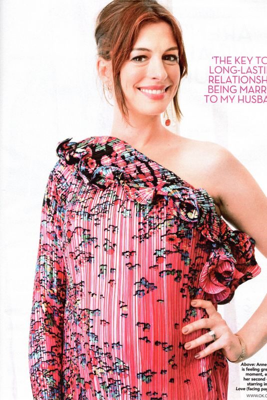 ANNE HATHAWAY in OK! Magazine, August 2019