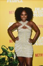 ANTOINETTE ROBERTSON at Dear White People, Season 3 Premiere in Los Angeles 08/01/2019