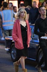 ANYA TAYLOR-JOY on the Set of Last Night in Soho in London 08/01/2019