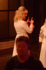 ANYA TAYLOR-JOY on the Set of Last Night in Soho in London 08/15/2019