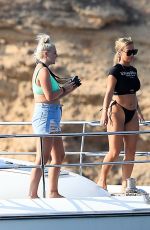 ARABELLA CHI in Bikini at a Boat in Ibiza 08/26/2019