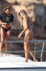 ARABELLA CHI in Bikini at a Boat in Ibiza 08/26/2019