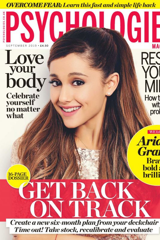 ARIANA GRANDE in Psychologies Magazine, UK September 2019